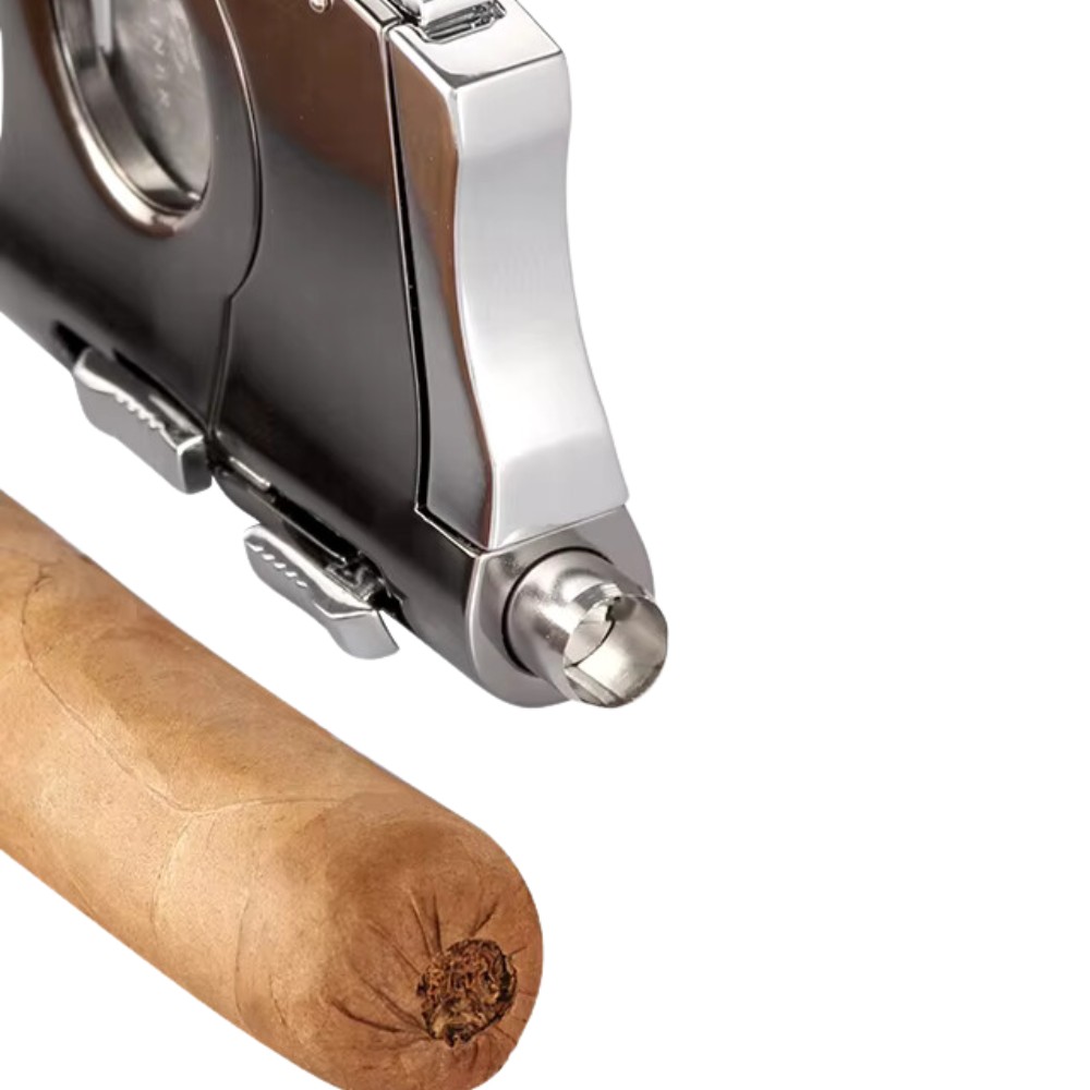 Dual Punch and Straight Cut Cigar Cutter - Image 4